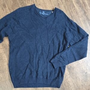 TOMMY BAHAMA Men's L Navy Blue Sweater Vneck